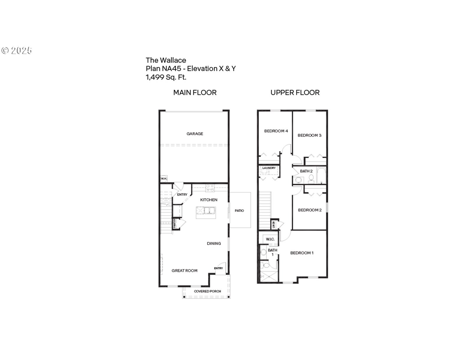 1111 Southeast 193rd Place Camas, WA 98607 - Photo 15 of 15 Floor Plan