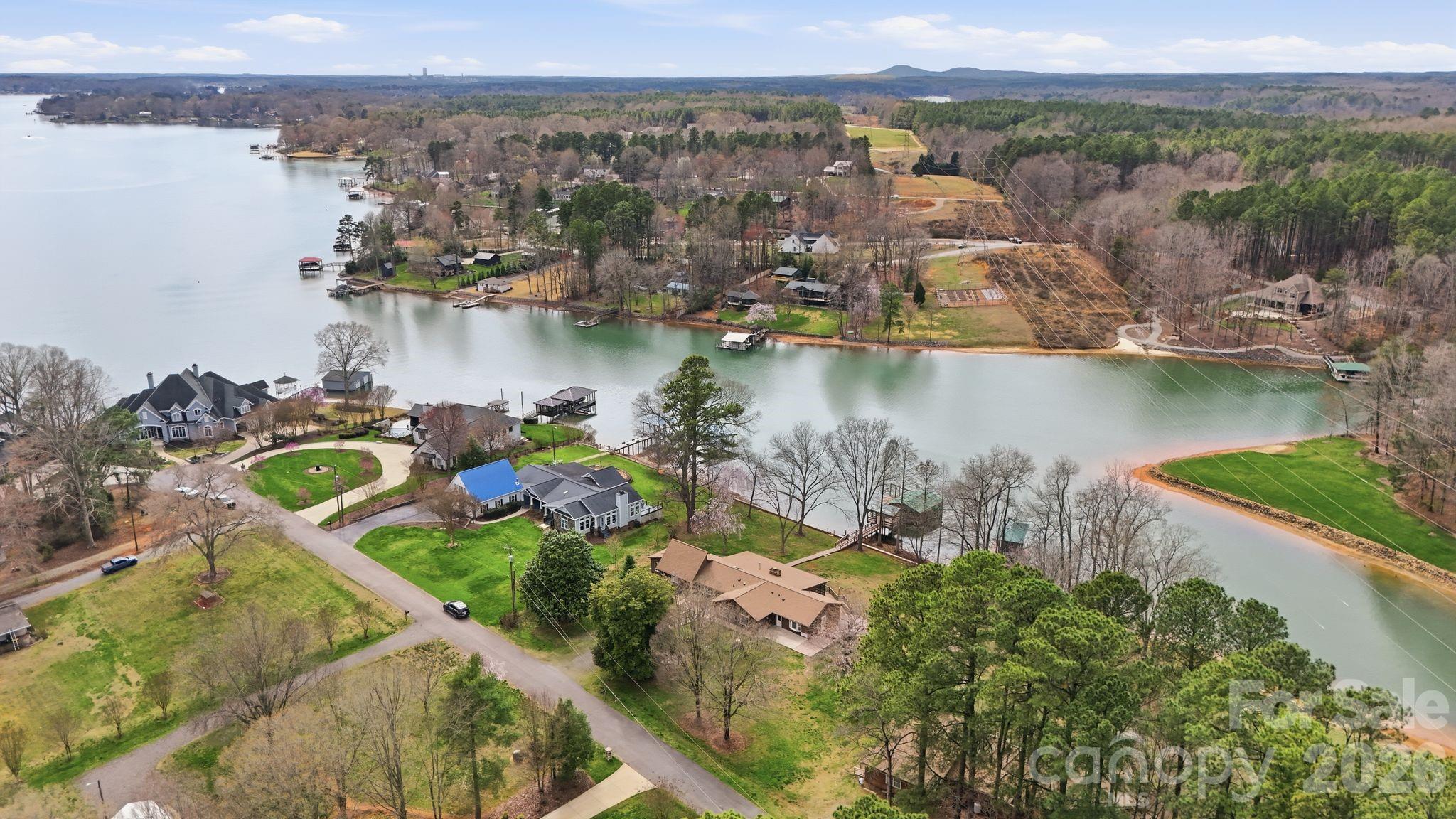 232 Apache Road Troutman, NC 28166 - Photo 12 of 25 an aerial view of residential houses with outdoor space