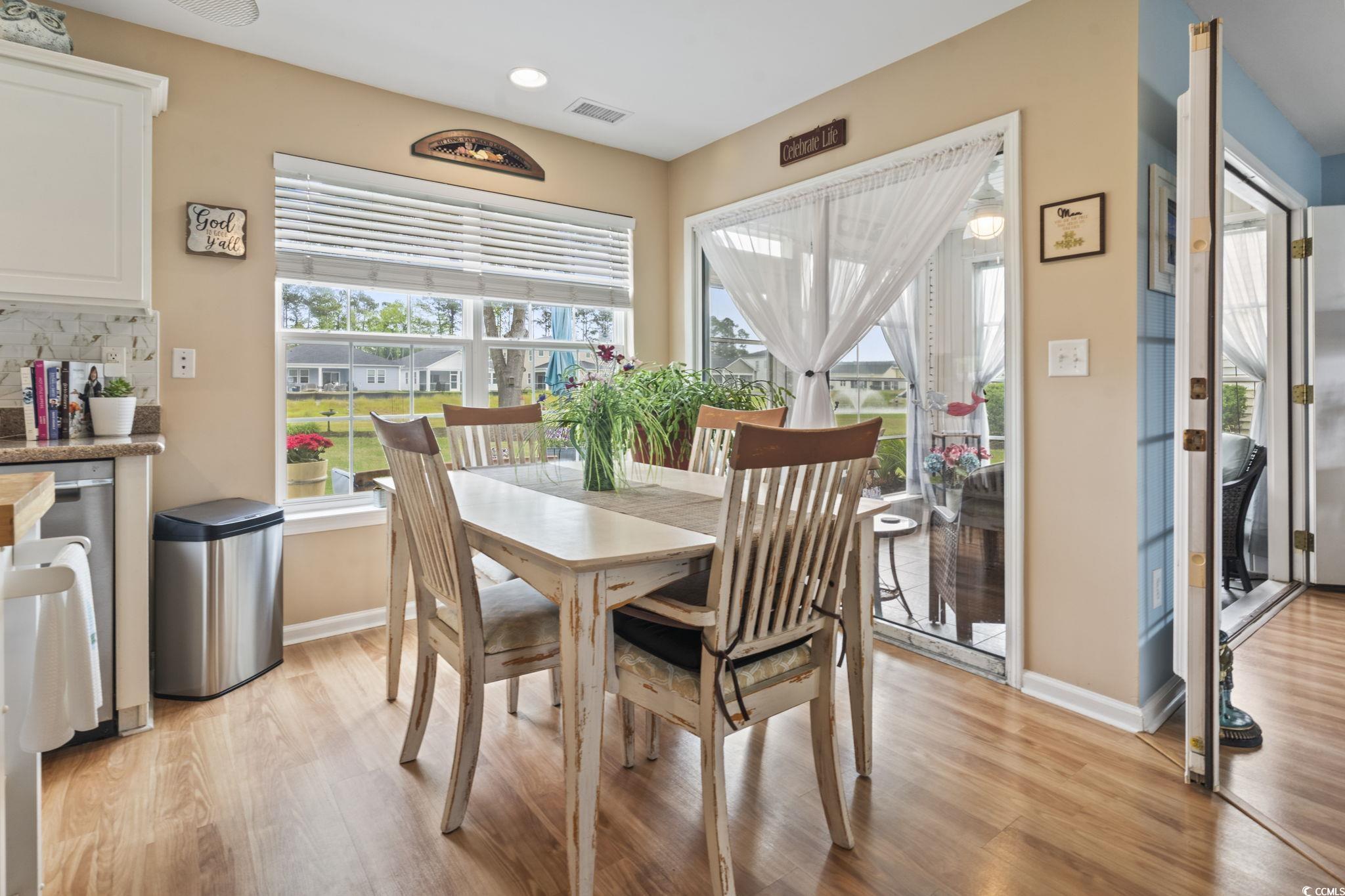 216 Whitchurch Street Murrells Inlet, SC 29576 - Photo 15 of 40 Dining space with recessed lighting, baseboards, v