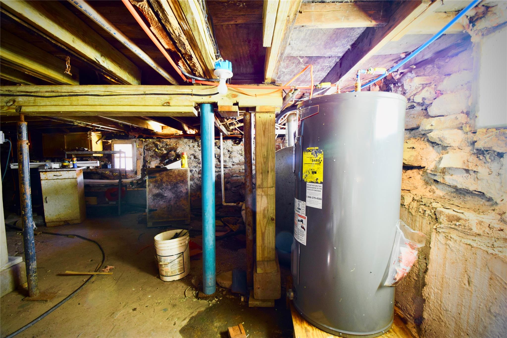 339 Mountain Lake Road Andes, NY 13731 - Photo 33 of 36 Basement featuring water heater