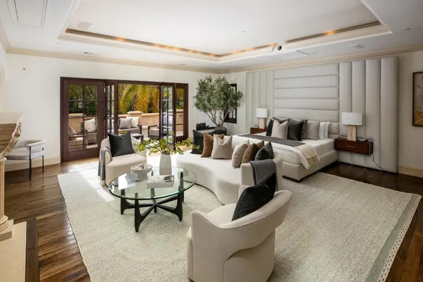 a view of a couch in the patio