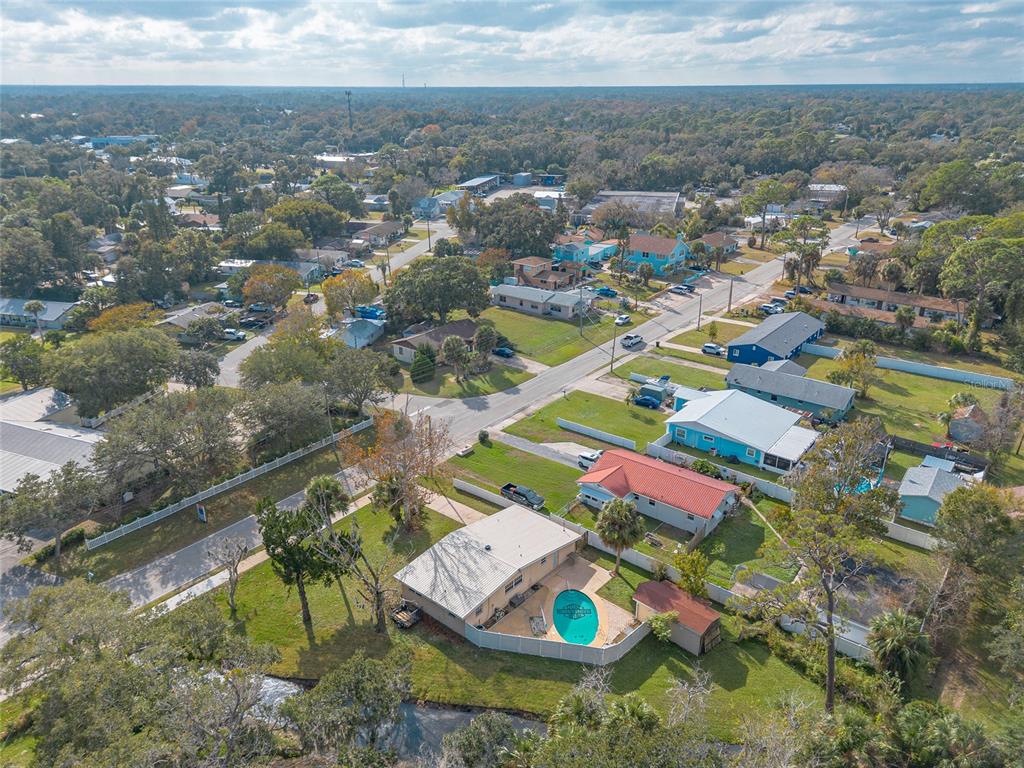 223 Charles Street Port Orange, FL 32129 - Photo 19 of 20 an aerial view of residential houses with outdoor space
