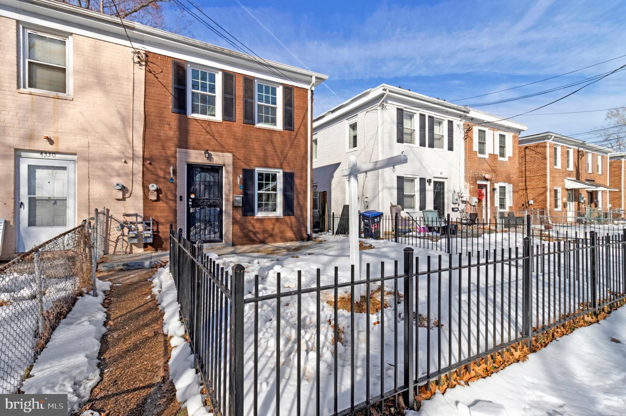 4332 Polk Street Northeast Washington, DC 20019 - Photo 2 of 22 a view of a house with wooden fence