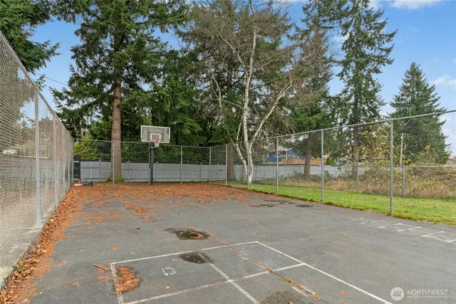 a view of basketball court
