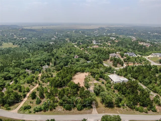 an aerial view of forest