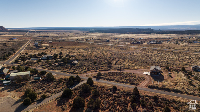 6026 East Zion Road Kanab, UT 84741 - Photo 26 of 27 Drone / aerial view featuring a mountain view