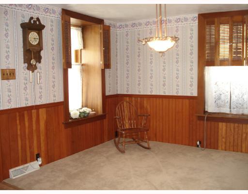 Dining Room. Convenient Built-ins in this Large Dining Room