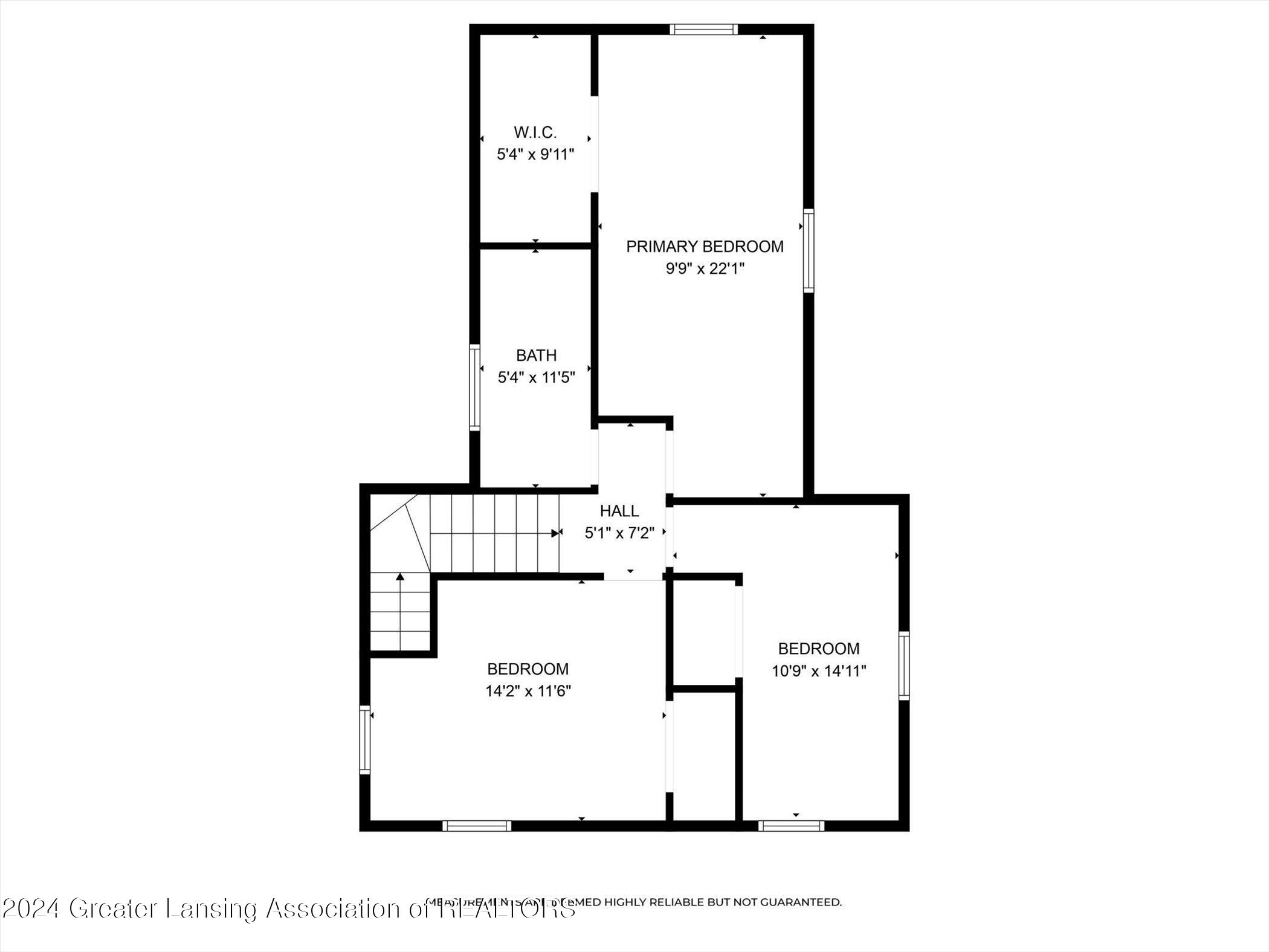 13911 Turner Road Dewitt, MI 48820 - Photo 54 of 55 2nd Floor Plan