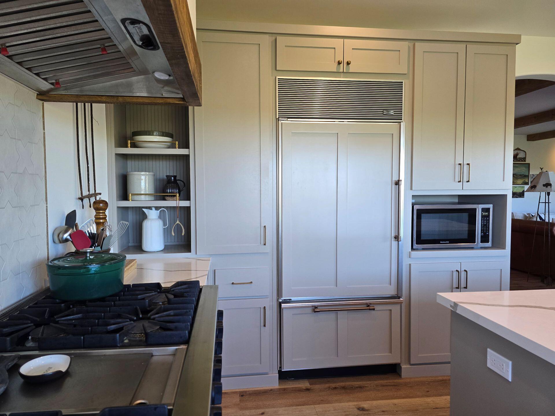 240 Rockinghorse Bend Road Payson, AZ 85541 - Photo 14 of 53 a kitchen with stainless steel appliances granite countertop a refrigerator and a stove top oven