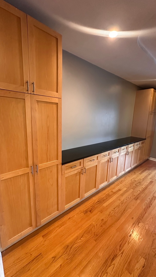 6714 South Chappel Avenue, Unit 2 Chicago, IL 60649 - Photo 7 of 10 a view of an empty room with wooden floor