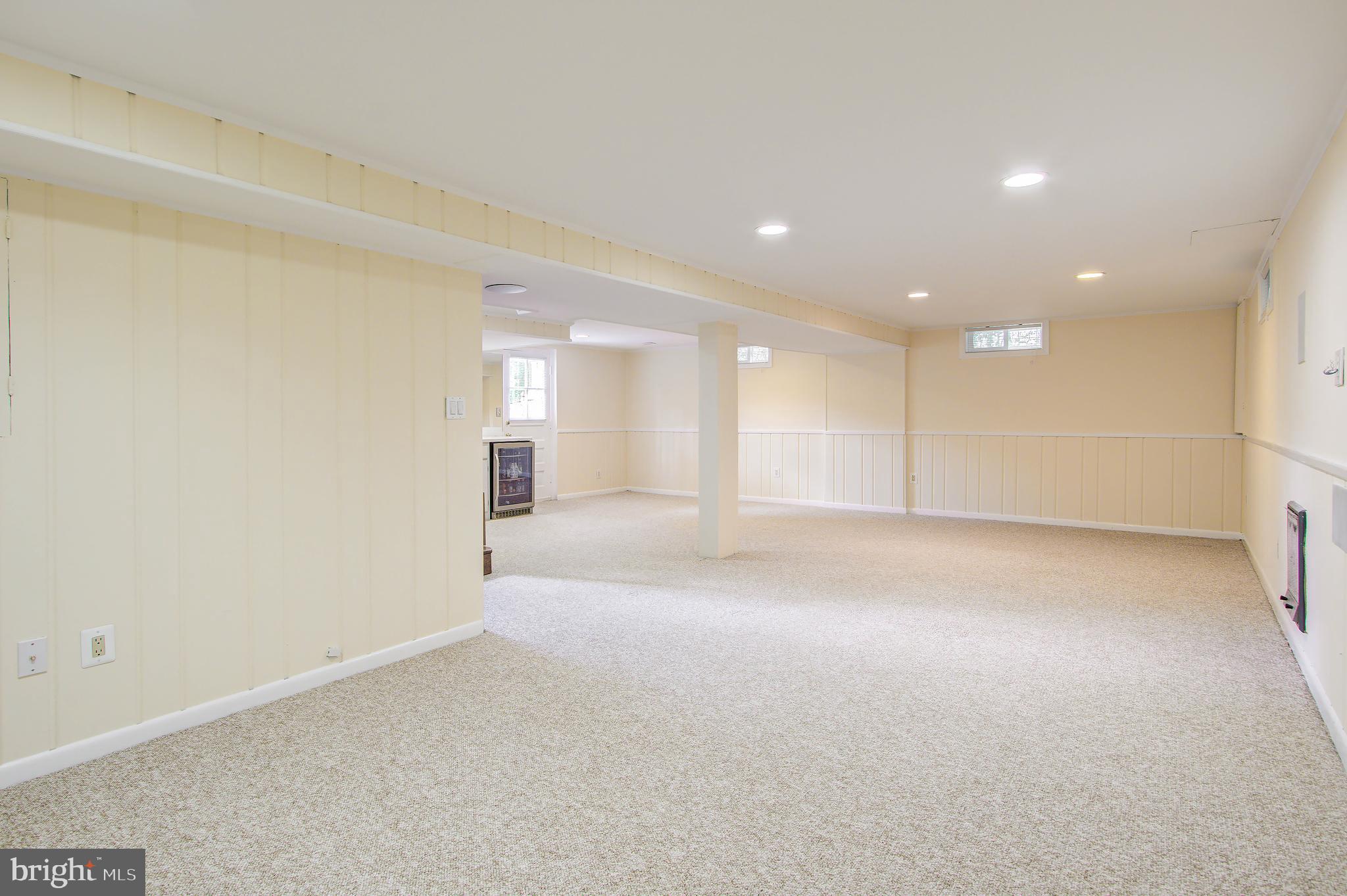 5814 Walton Road Bethesda, MD 20817 - Photo 20 of 29 large lower level rec room