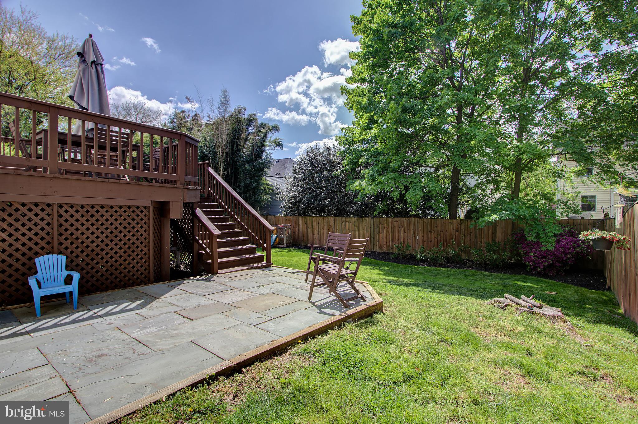 5814 Walton Road Bethesda, MD 20817 - Photo 27 of 29 patio and fenced yard