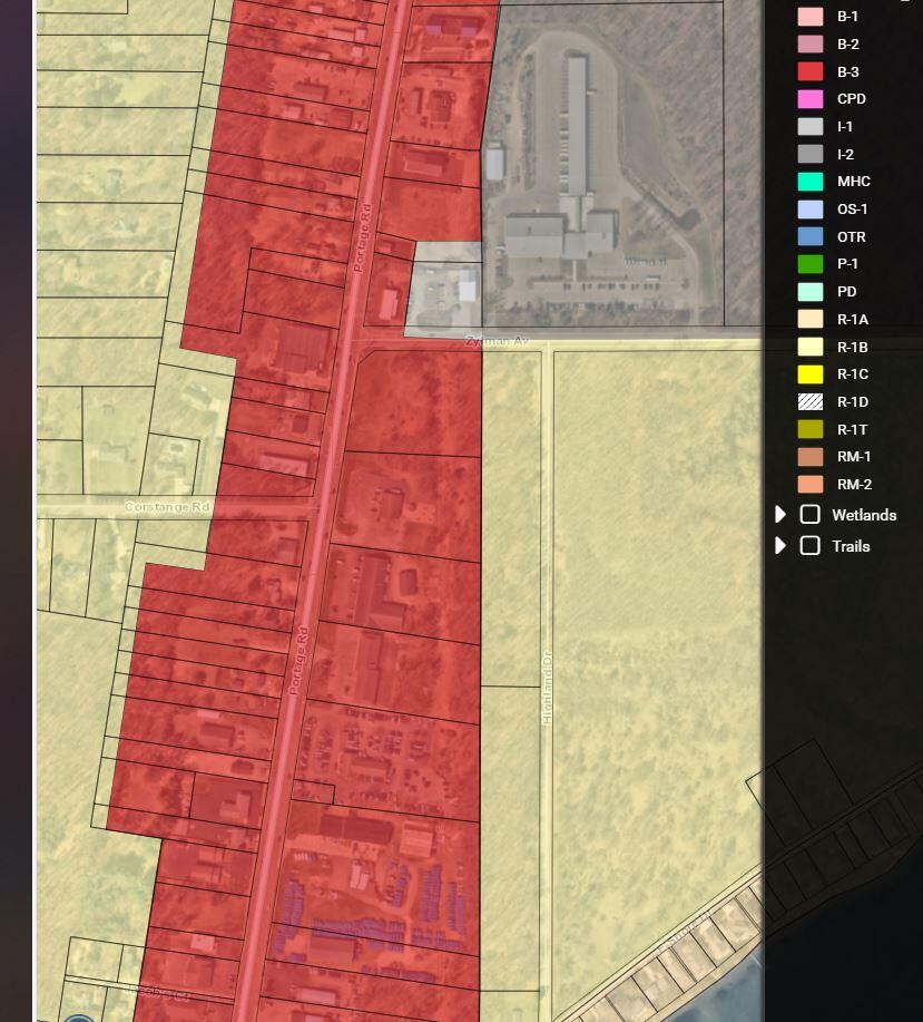 8415 Portage Road Portage, MI 49002 - Photo 5 of 5 Zoning Map 2