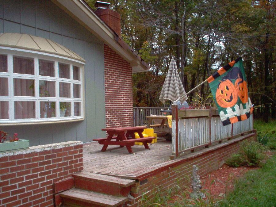 421 Shadblow Road Pocono Summit, PA 18346 - Photo 2 of 10 Front deck