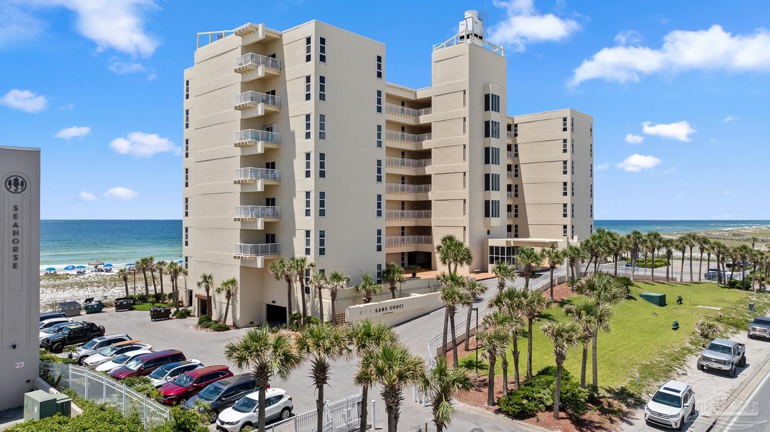 999 Fort Pickens Road, Unit 204 Pensacola Beach, FL 32561 - Photo 45 of 48 a city view with tall buildings