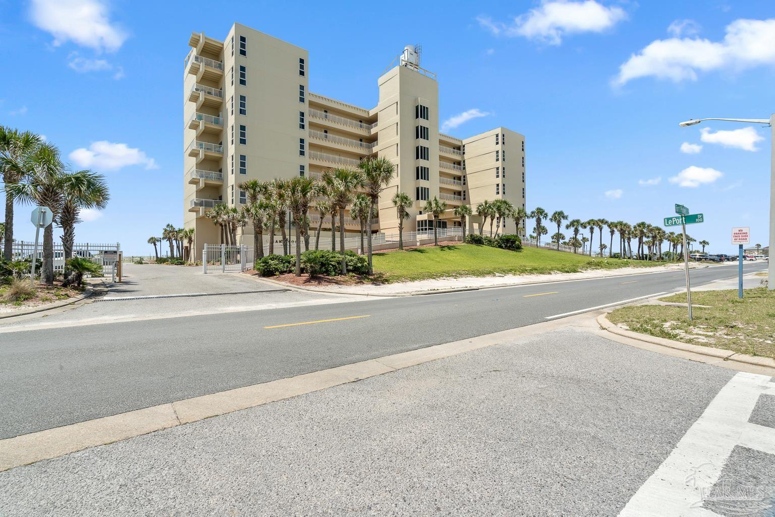 999 Fort Pickens Road, Unit 204 Pensacola Beach, FL 32561 - Photo 46 of 48 a view of a tall building next to a road