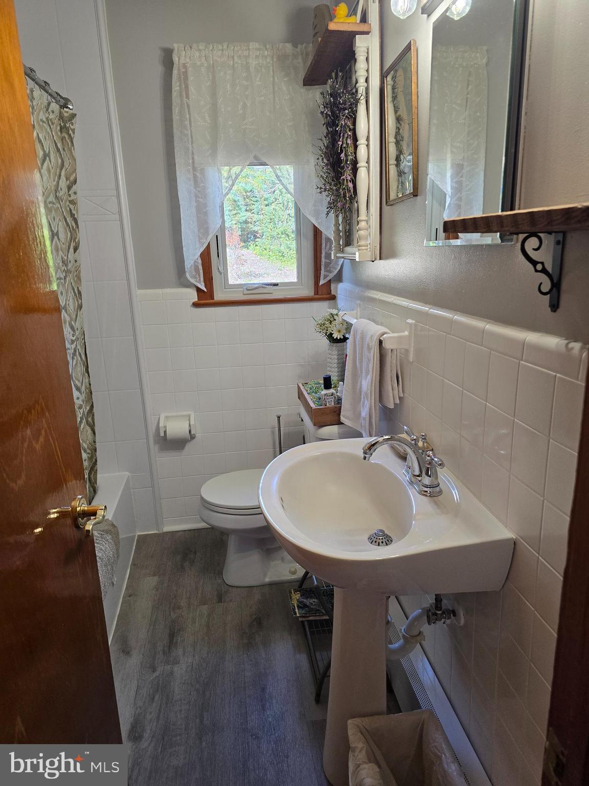 18631 Cherryfield Road Drayden, MD 20630 - Photo 25 of 45 a bathroom with a sink a toilet and a mirror