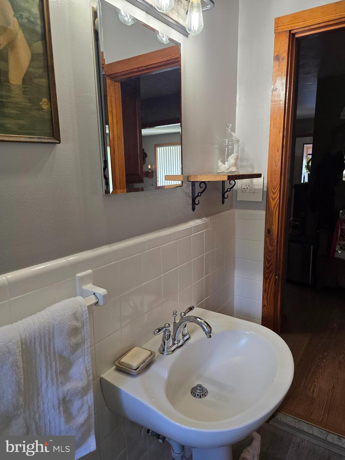 18631 Cherryfield Road Drayden, MD 20630 - Photo 28 of 45 a bathroom with a sink and a mirror