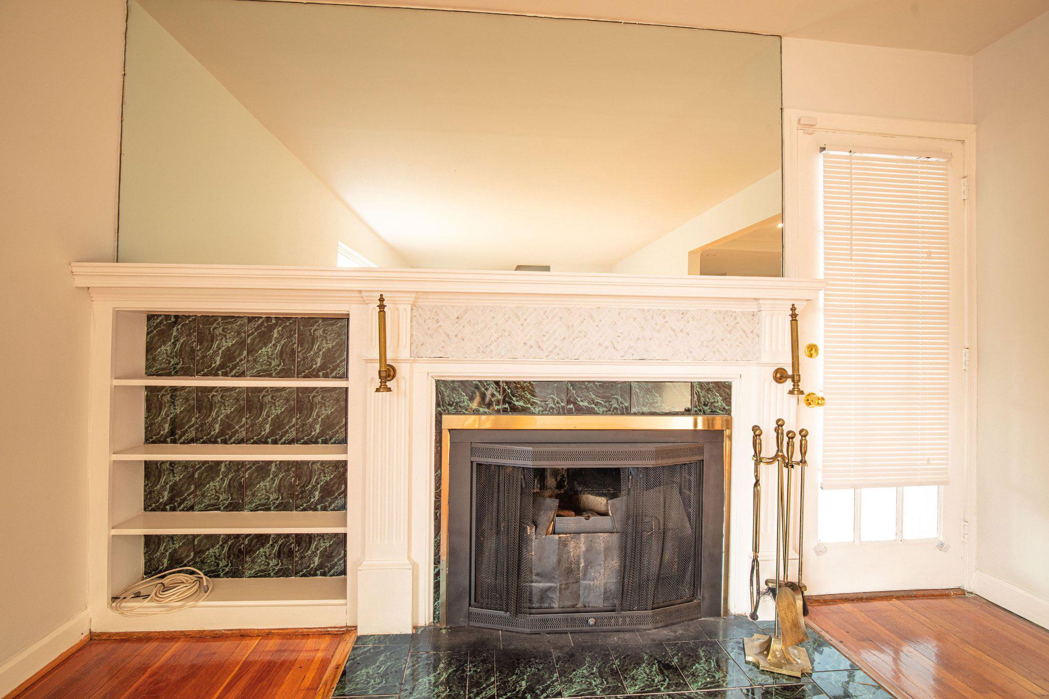5810 Greenleaf Road Cheverly, MD 20785 - Photo 15 of 29 Elegant fireplace with classic charm.