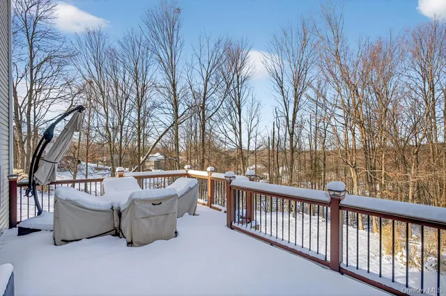 a view of a couches and trees in the patio