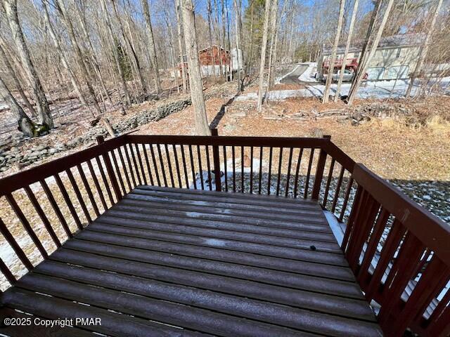 127 Louise Lane Bartonsville, PA 18321 - Photo 19 of 19 a view of stairs with wooden floor