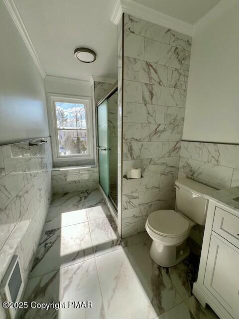 127 Louise Lane Bartonsville, PA 18321 - Photo 9 of 19 a bathroom with a toilet and a shower