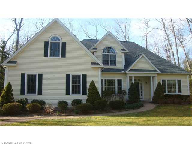 7 Muirfield Lane, Unit 7 Avon, CT 06001 - Photo 1 of 1 Exterior Front. Welcome home! Private, end of cul-de-sac. oversized lot with lots of surrounding trees