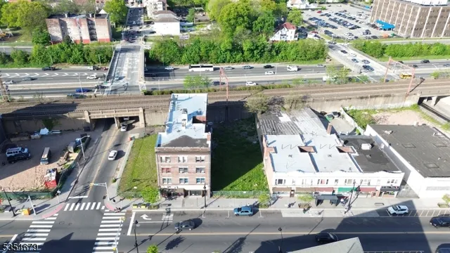 a picture of a city with tall buildings