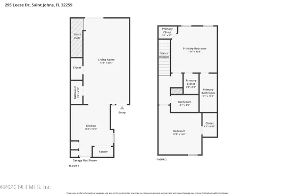 $1,795 | 295 Leese Drive, St. Johns, FL 32259
