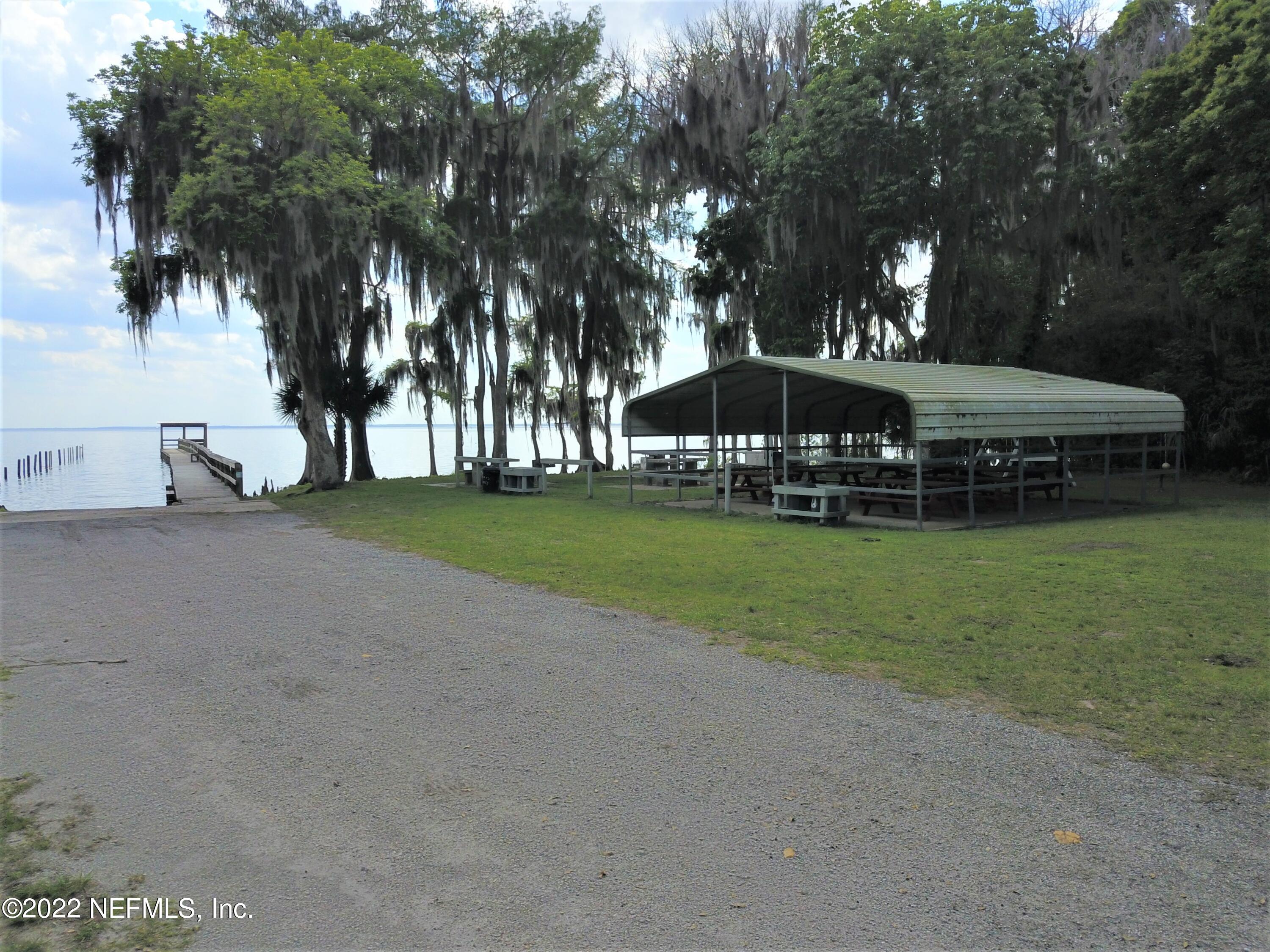 113 3rd Street Georgetown, FL 32139 - Photo 8 of 13 a view of a house with backyard and trees