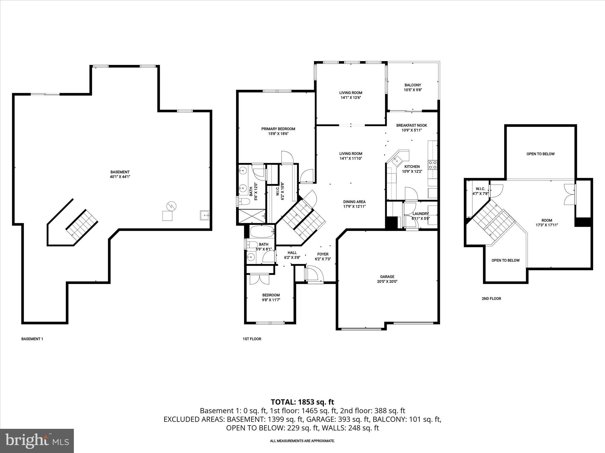 6428 Hickory Overlook, Unit 71 Columbia, MD 21044 - Photo 63 of 63 Floor Plan