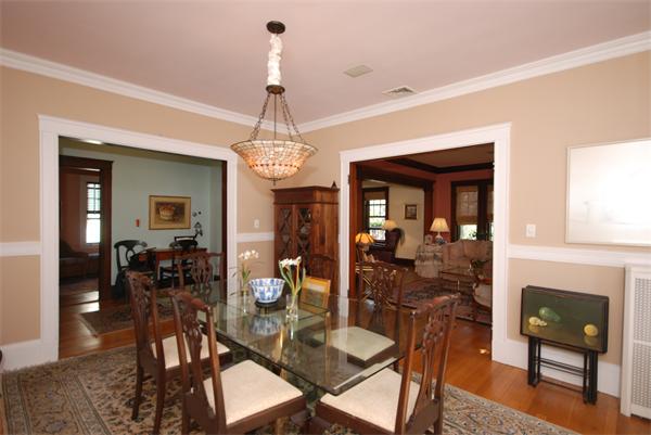 51 Winthrop Road, Unit 2 Brookline, MA 02445 - Photo 8 of 20 a view of a dining room with furniture window and wooden floor