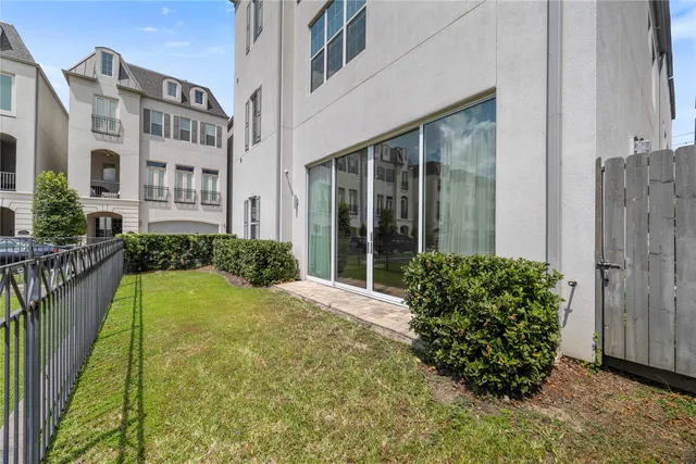 a view of a city with tall buildings