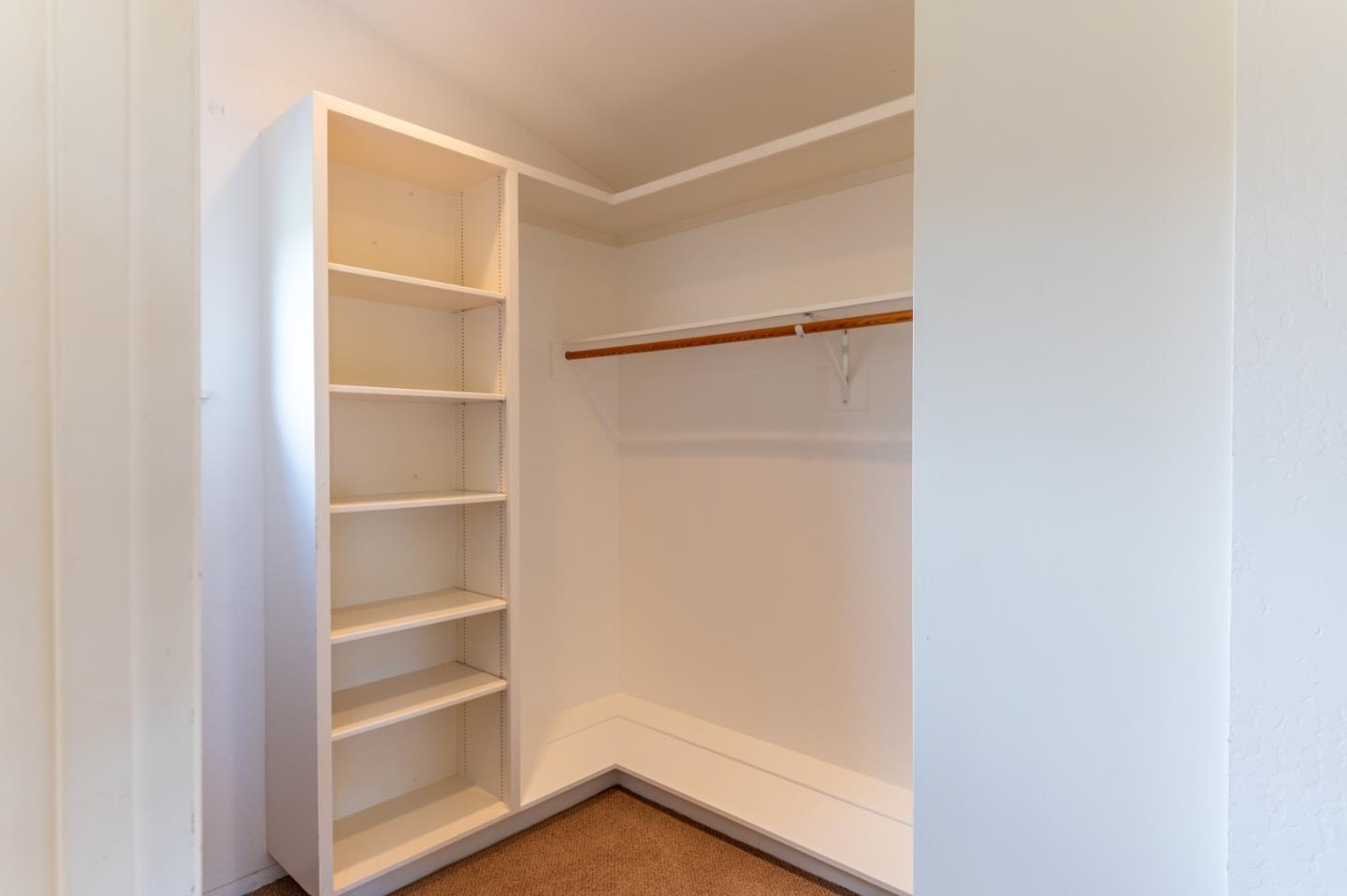 2 Merrill Way Carmel Valley, CA 93924 - Photo 25 of 43 a view of walk in closet with empty racks