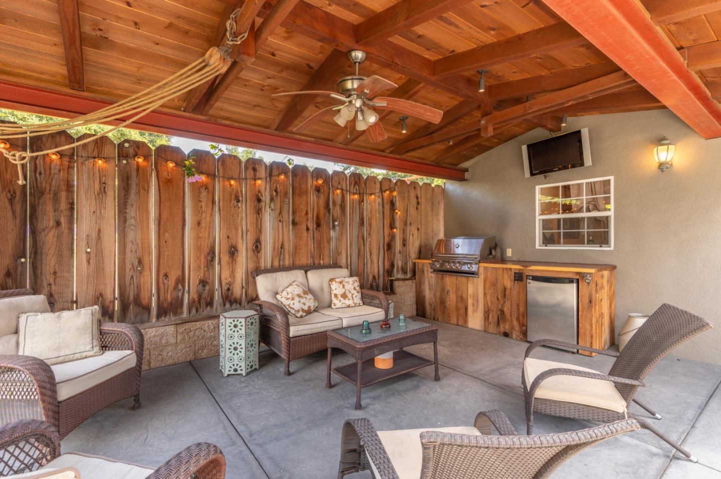 2 Merrill Way Carmel Valley, CA 93924 - Photo 35 of 43 a outdoor space with patio furniture and a window