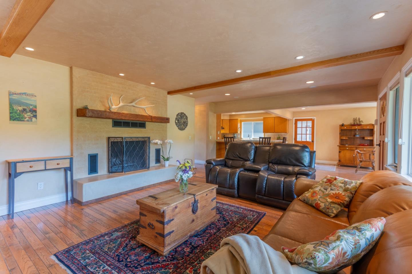 2 Merrill Way Carmel Valley, CA 93924 - Photo 10 of 43 a living room with furniture and a fireplace