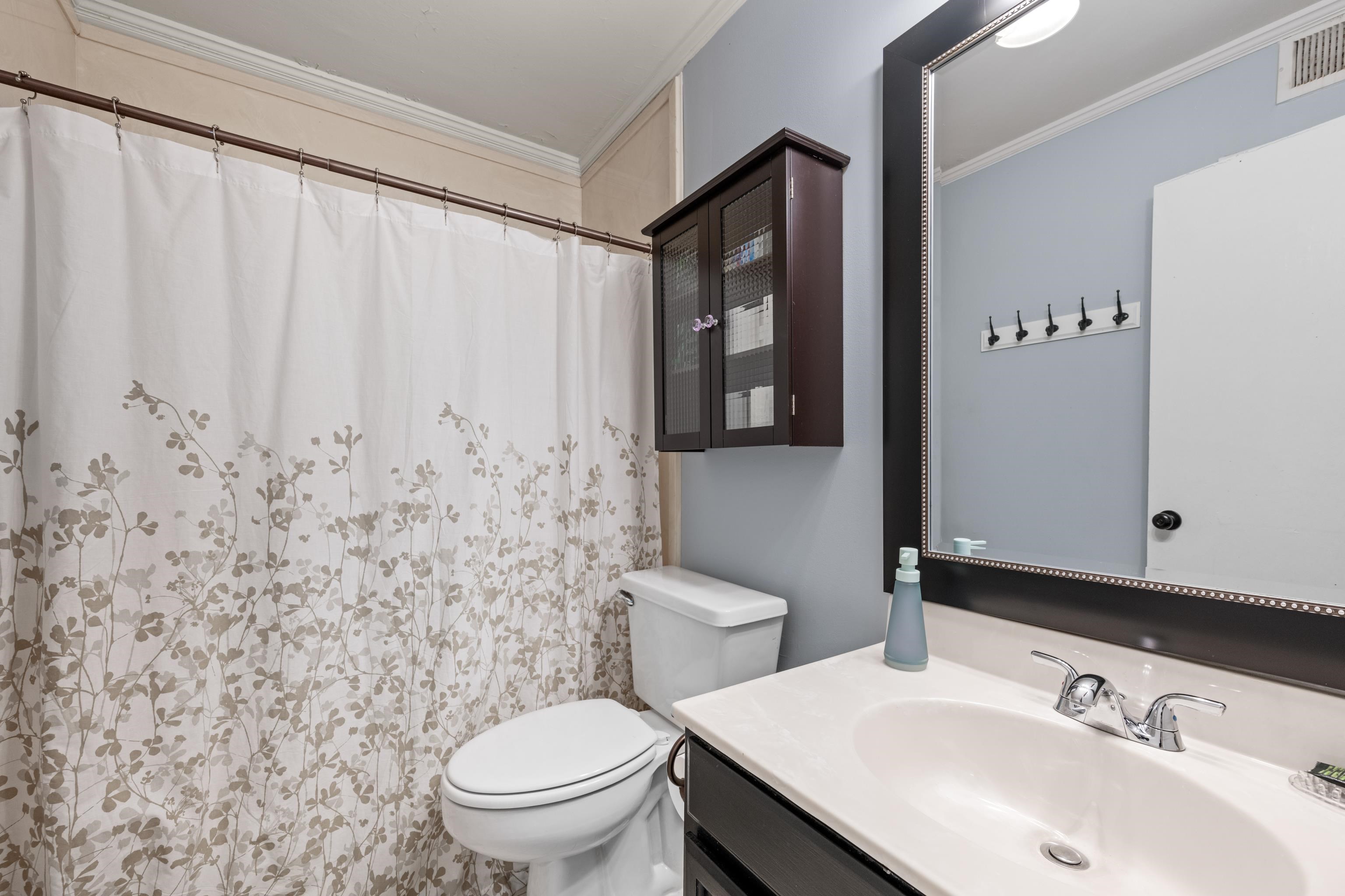 4470 Princeton Road Memphis, TN 38117 - Photo 8 of 32 a bathroom with a toilet sink and mirror