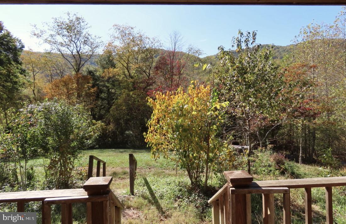 Mountain view from the front porch