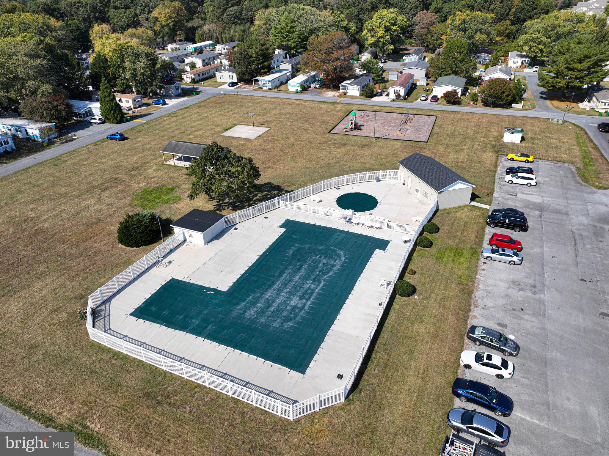 31582 Janice Road, Unit 54584 Lewes, DE 19958 - Photo 27 of 28 Aerial view of community pool