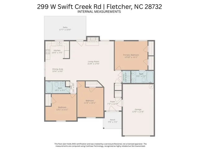 $395,000 | 299 West Swift Creek Road, Fletcher, NC 28732