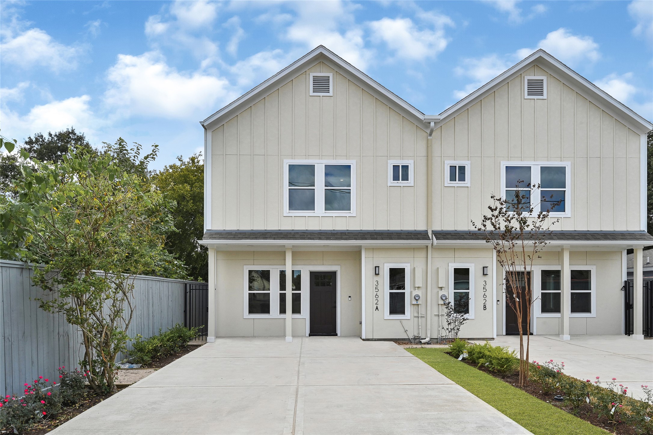 3834 Mt Pleasant Street Houston, TX 77021 - Photo 2 of 50 a front view of a house with a garden and plants