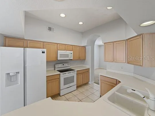 a living room with a large window