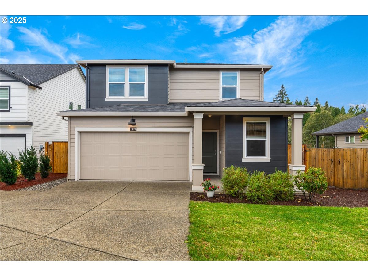 3499 Southeast Paropa Avenue Gresham, OR 97080 - Photo 1 of 48 a house view with a garden space