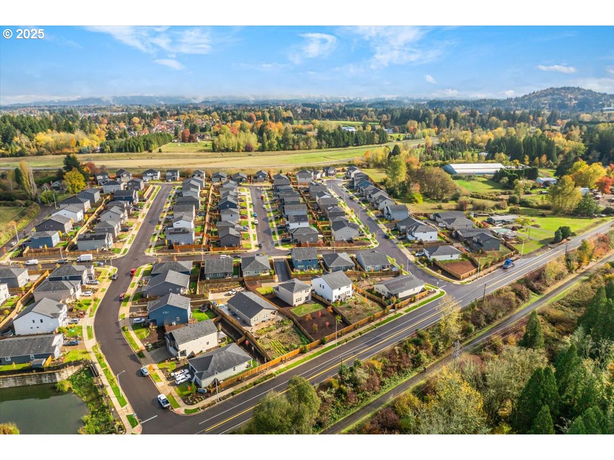 3499 Southeast Paropa Avenue Gresham, OR 97080 - Photo 47 of 48 an aerial view of residential building and ocean view