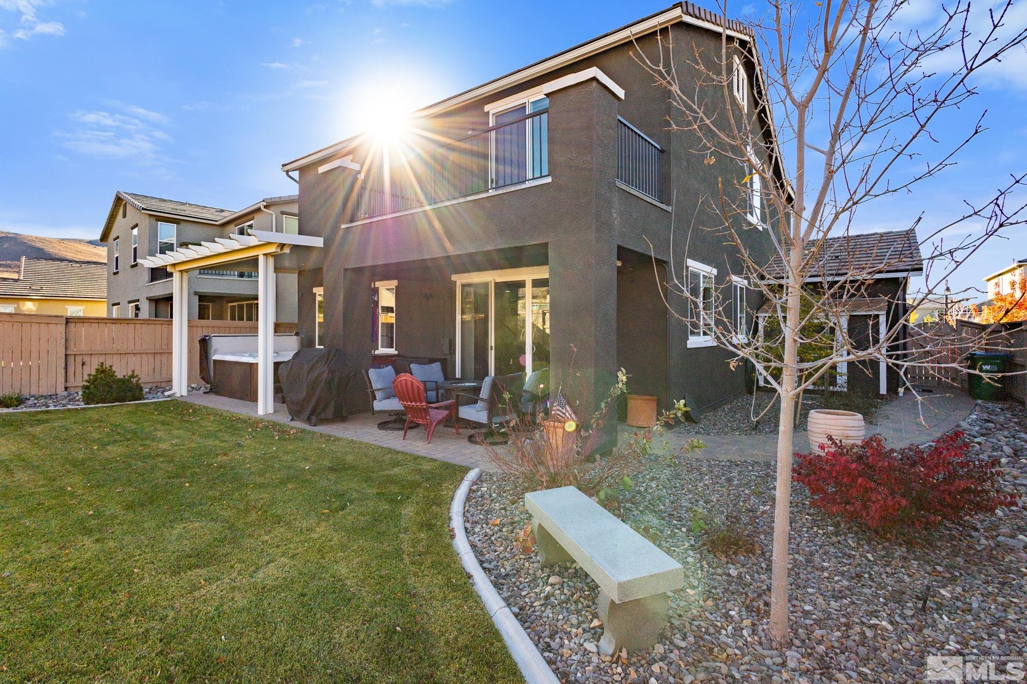 2875 Bonfire Lane Reno, NV 89521 - Photo 29 of 39 a view of a house with a yard