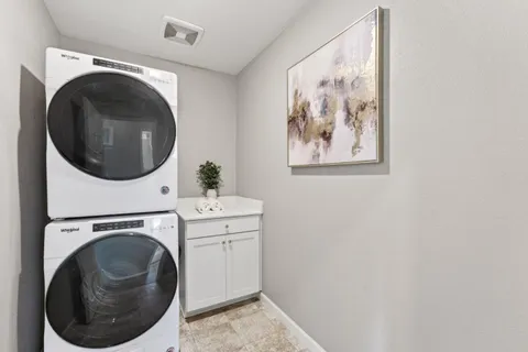 a close view of closet