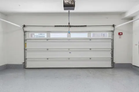 a front view of a building with entryway