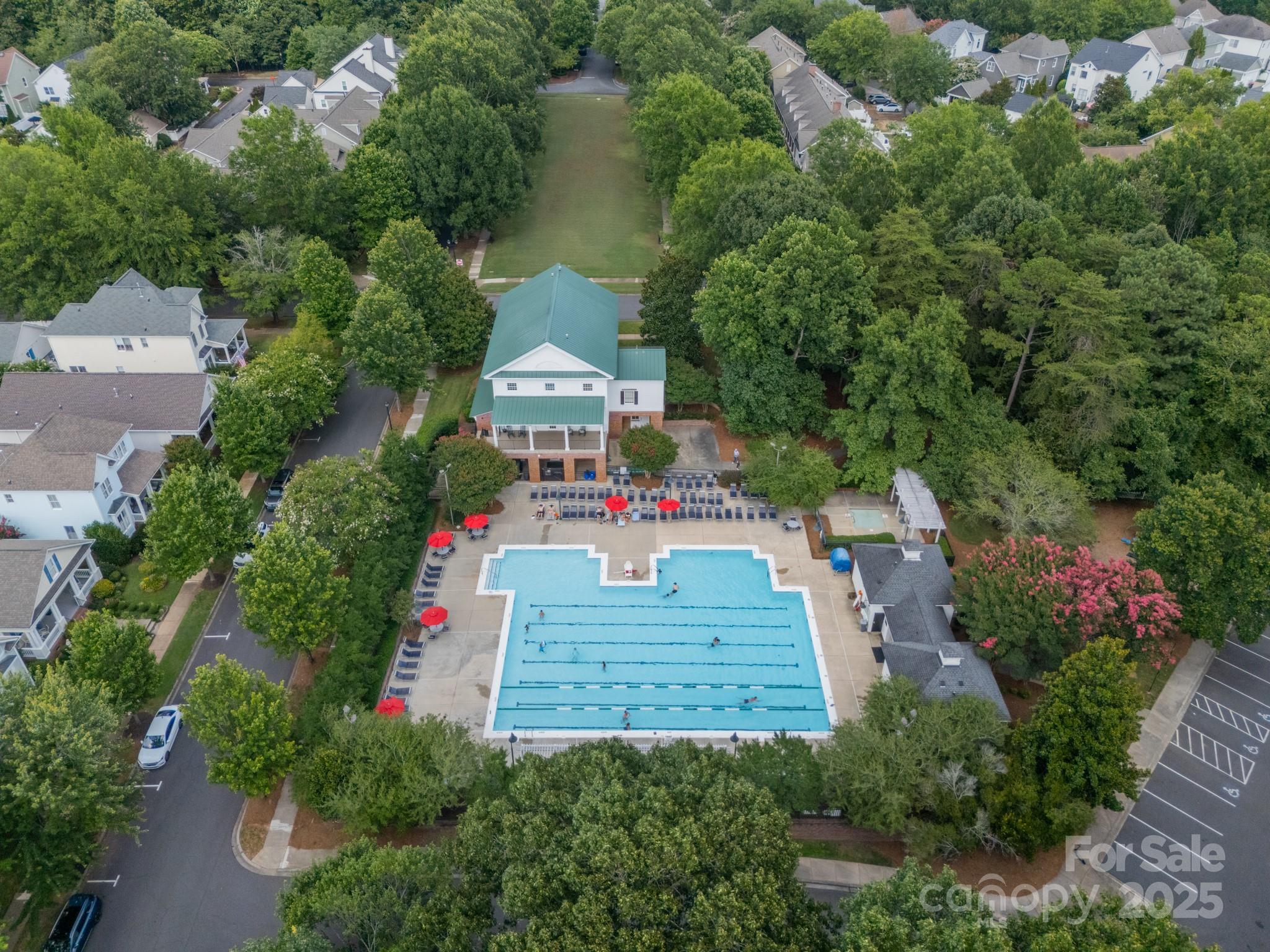 406 Bull Finch Bend Fort Mill, SC 29708 - Photo 47 of 48 an aerial view of a house
