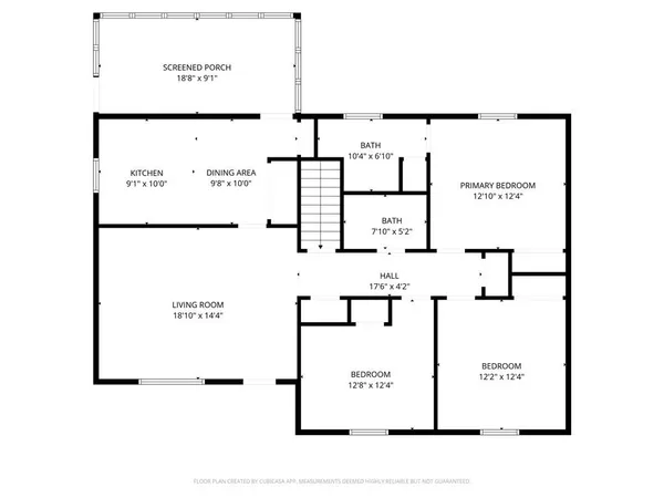 a picture of a floor plan