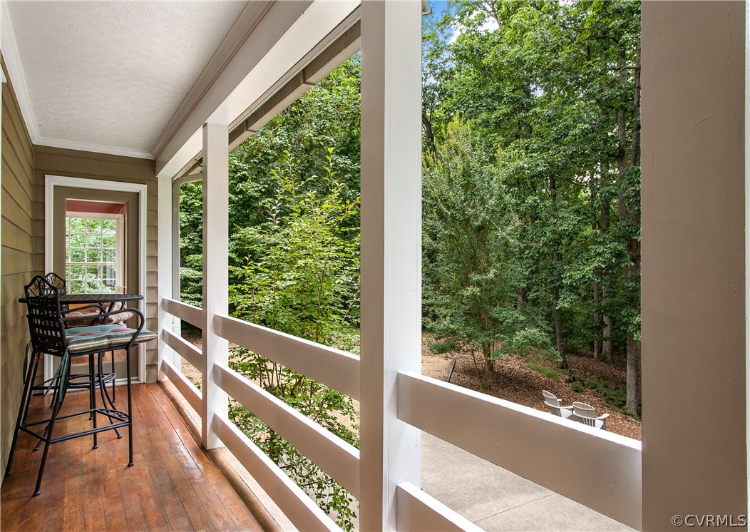 14140 Netherfield Drive Midlothian, VA 23113 - Photo 23 of 48 a view of a balcony with chairs